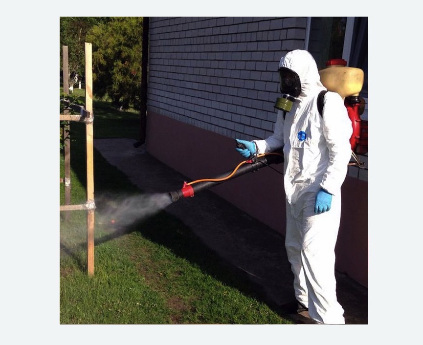 травля клещей на участке в Усть-Катаве